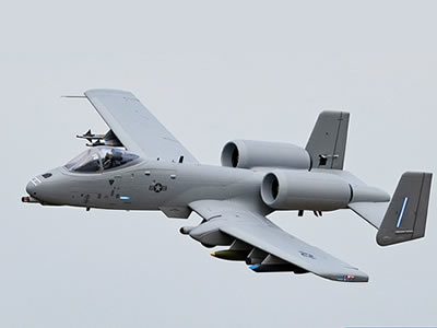 Freewing A-10 Thunderbolt II Super Scale Twin 80mm EDF Jet V2 PNP Jet