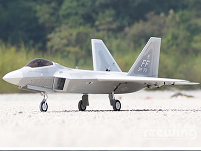 Freewing F-22 Raptor V2 Ultra Performance 8S 90mm EDF Jet PNP RC Airplane