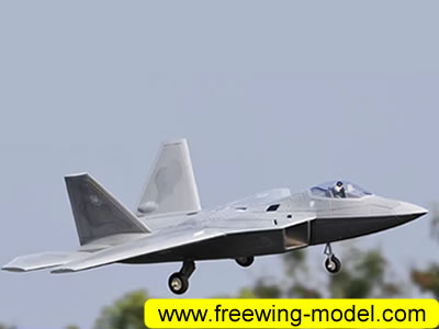 Freewing F-22 V2 Raptor 64mm EDF Jet PNP 6S RC JET