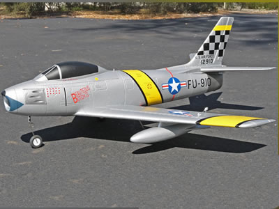 Freeiwng F-86 Sabre 64mm V2 EDF Jet PNP
