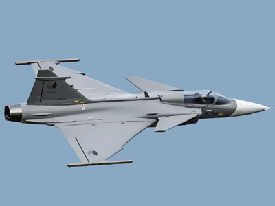 Freewing JAS 39 Gripen  80mm EDF Jet PNP RC Airplane