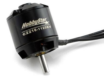 HobbyStar 2216 (2836) Brushless Outrunner 1120KV Motor for RC Aircraft Plane