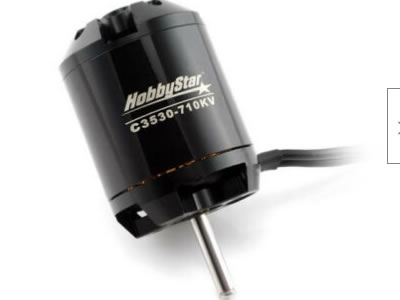 HobbyStar 3530 (4260) Brushless Outrunner 710KV Motor for RC Aircraft Plane