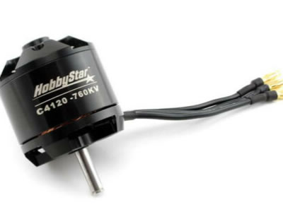 HobbyStar C4120 (5055) Brushless Outrunner Motor 435KV RC Aircraft Plane